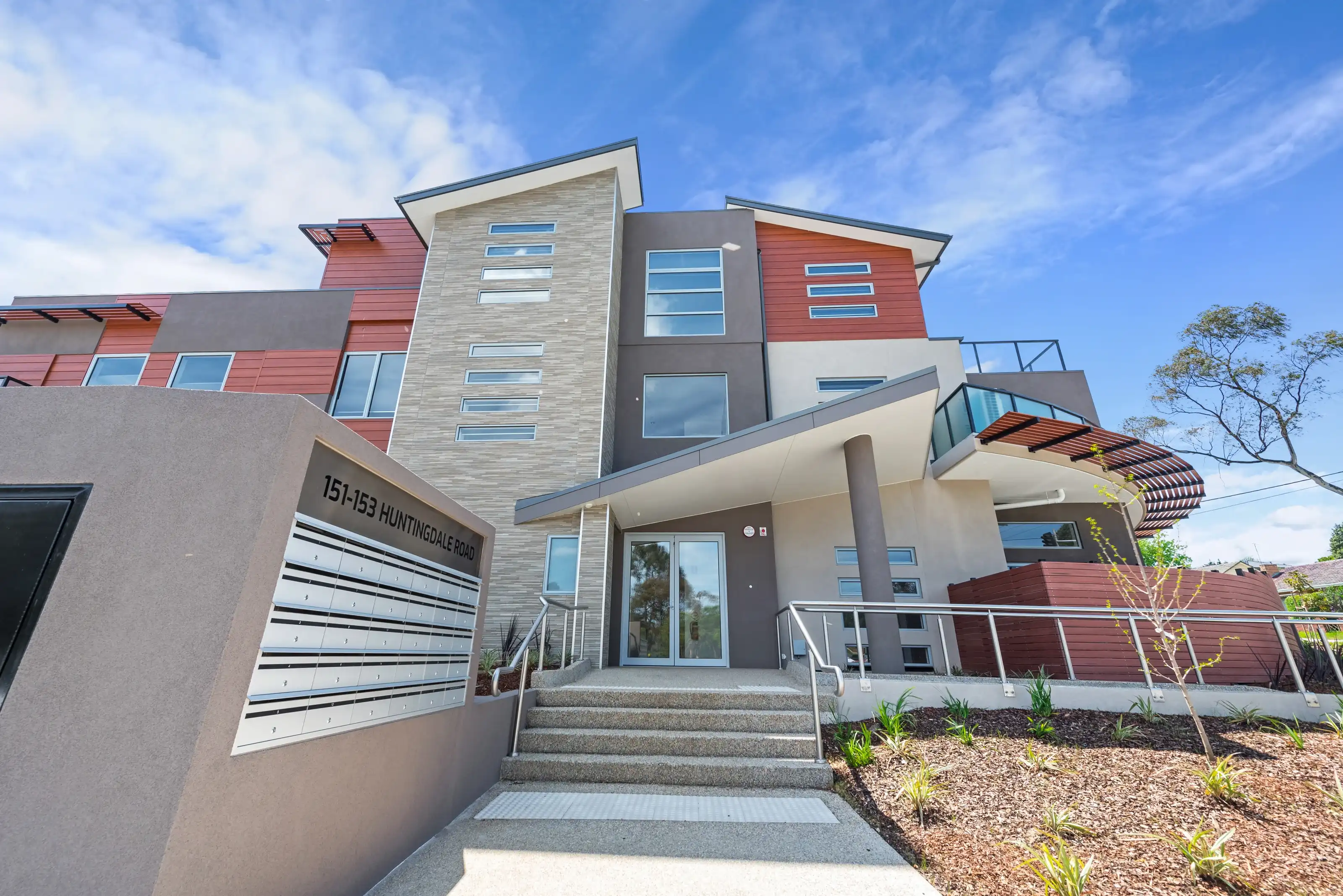 Multi-storey apartment building drafted by Victorian Drafting and Design.